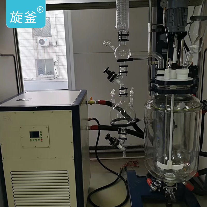 广东朗圣药业采购100L升降旋转反应釜一套 广东朗圣药业采购100L升降旋转反应釜一套